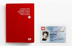 Schweizer Pass und ID